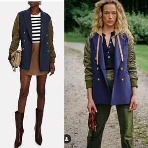 Veronica Beard Clausen Dickey Jacket  Size 4 Like New